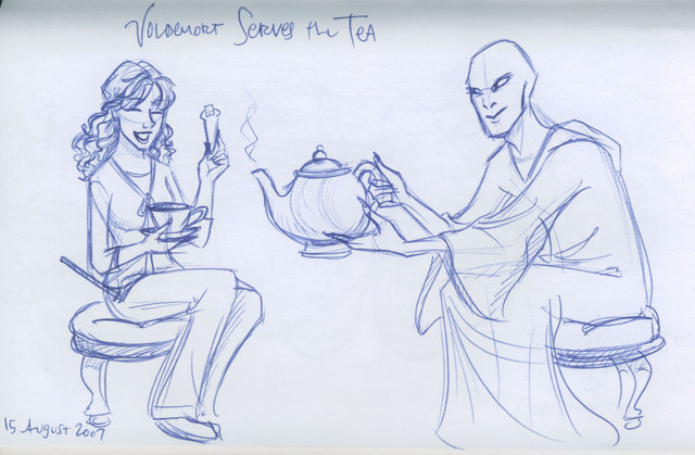 "Voldemort Serves the Tea"
