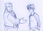 Harry is nonplussed when "Big D" offers his hand as a semi-friendly goodbye gesture.