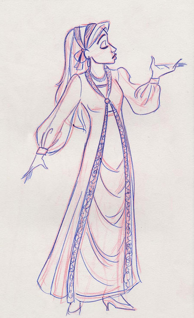 Fleur attends the Yule Ball in the latest French fashions