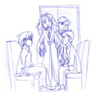 Harry and Ron meet a bossy, large-toothed, bushy-haired girl on the Hogwarts Express...