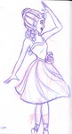 The ballerina from Fantasia 2000