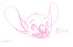 A character sketch of Stitch