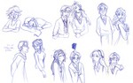 An idea from another HP artist...  My feelings toward the girls of HP