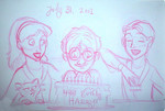 Harry Potter's Birthday 2001