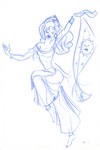 Esmeralda dances in the Festival of Fools