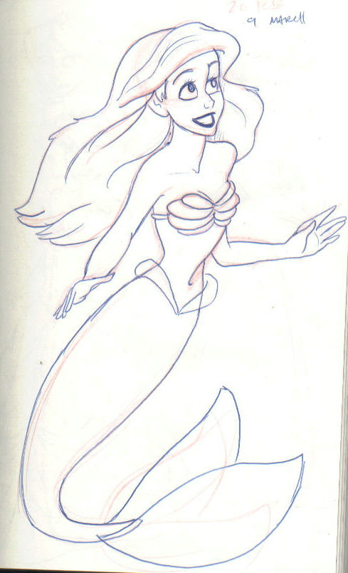 A sketch of Ariel