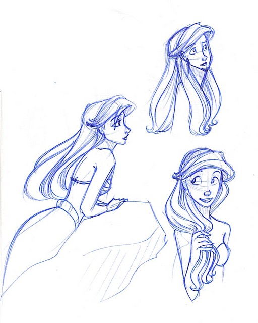 Some recent sketches of Ariel